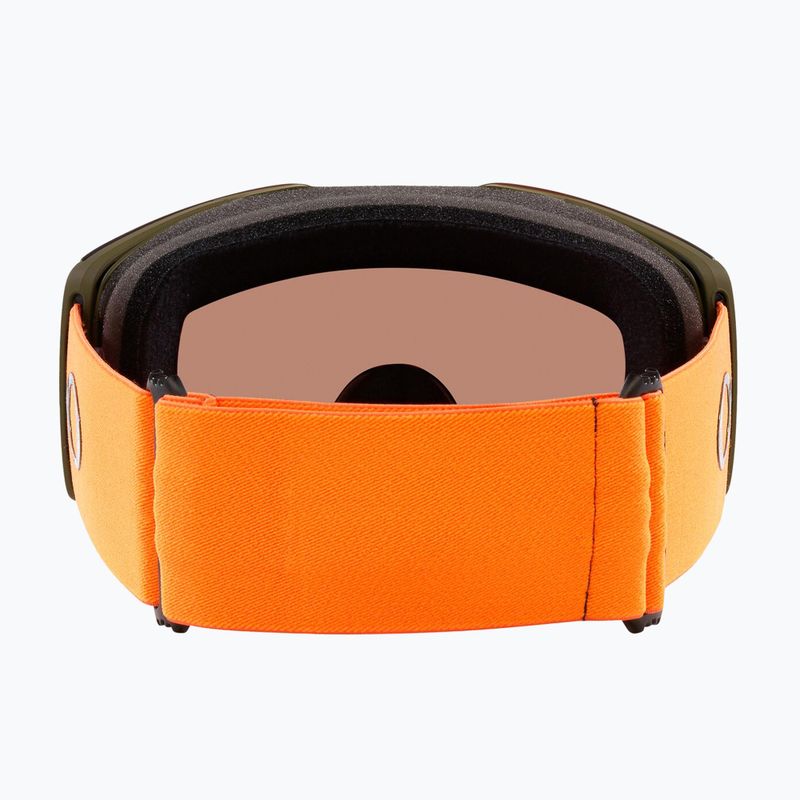 Ochelari de schi Oakley Fall Line portocaliu/negru iridium 4