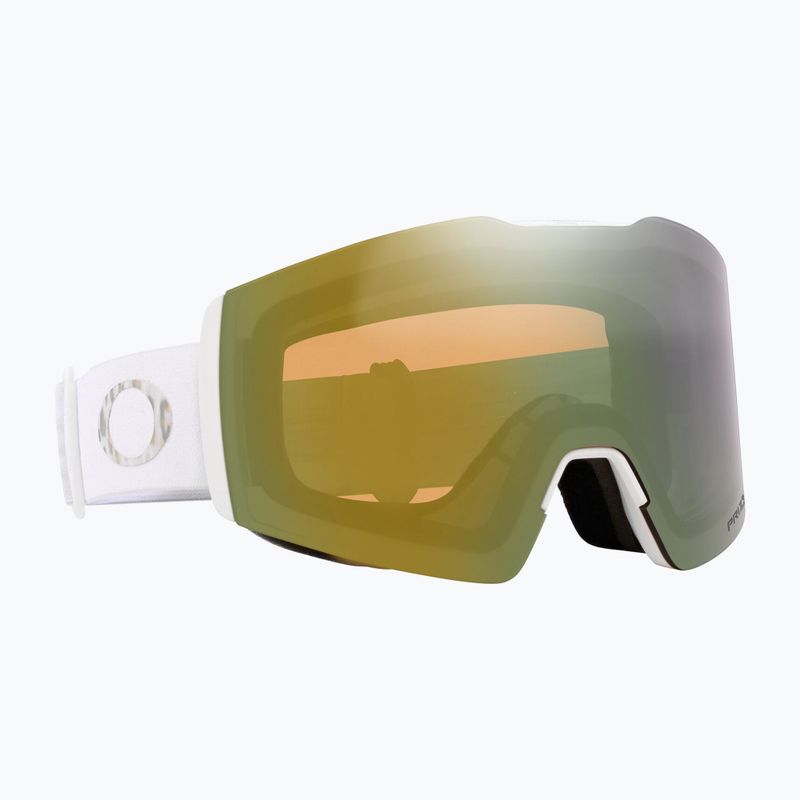 Ochelari de schi Oakley Fall Line white leopard/prizm sage gold iridium