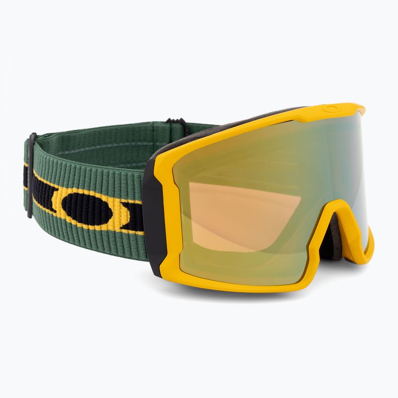 Ochelari de schi Oakley Line Miner sage kotsenburg signature/prizm sage gold iridium