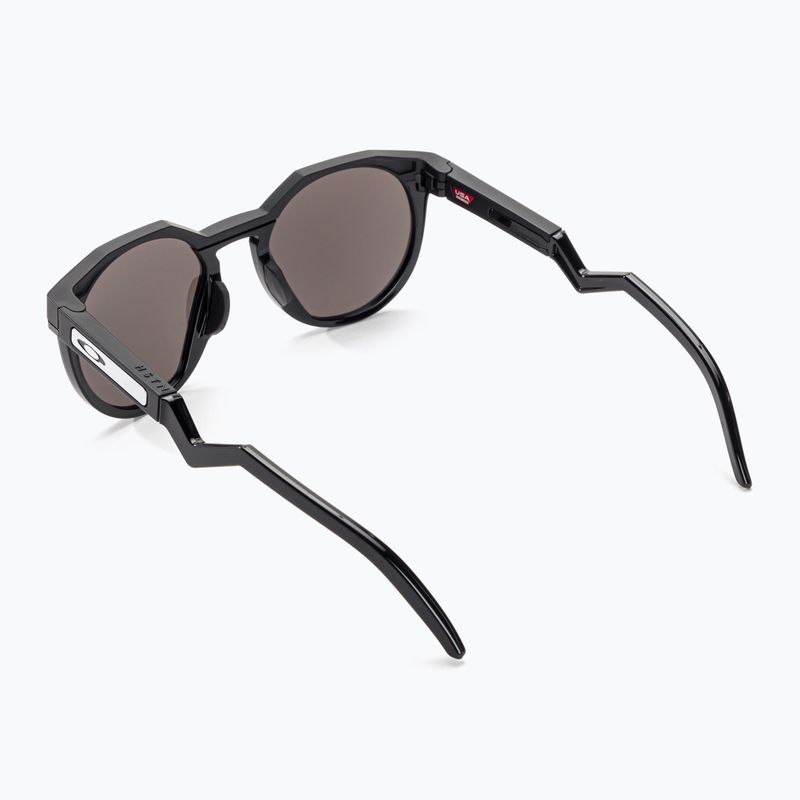 Ochelari de soare Oakley Hstn negru mat/ negru închis 2