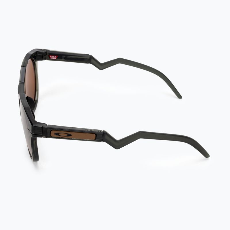 Ochelari de soare polarizați Oakley Hstn olive ink/prizm tungsten 4