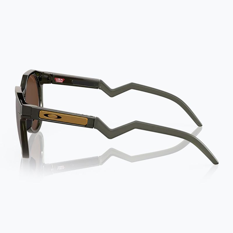 Ochelari de soare polarizați Oakley Hstn olive ink/prizm tungsten 7