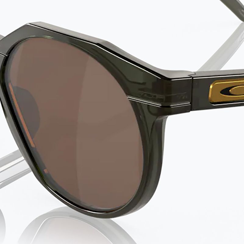 Ochelari de soare polarizați Oakley Hstn olive ink/prizm tungsten 10