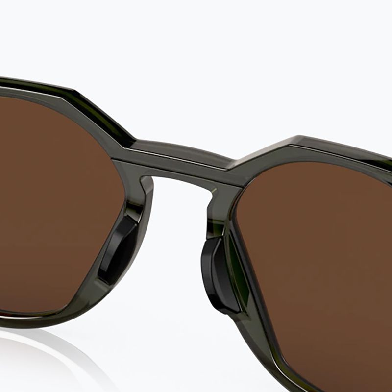 Ochelari de soare polarizați Oakley Hstn olive ink/prizm tungsten 11