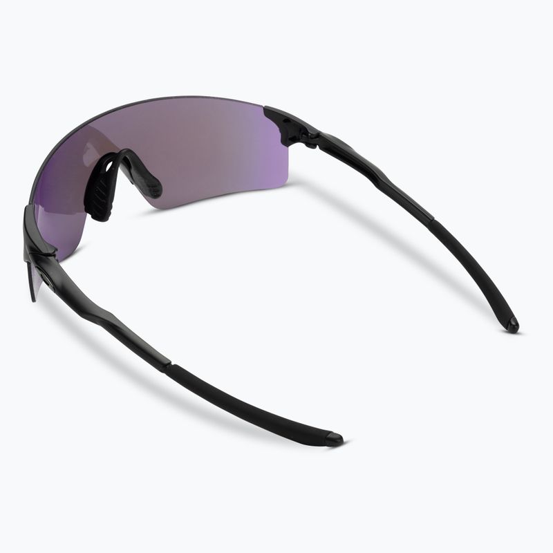 Ochelari de soare Oakley Evzero Blades negru mat/violet violet închis 2