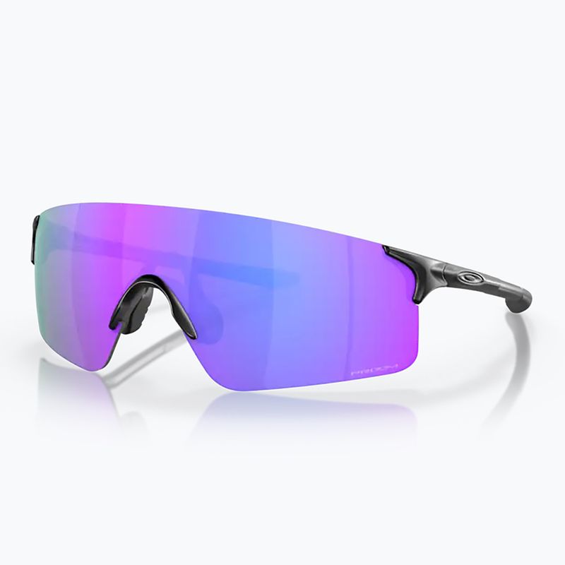 Ochelari de soare Oakley Evzero Blades negru mat/violet violet închis 6