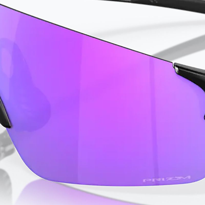 Ochelari de soare Oakley Evzero Blades negru mat/violet violet închis 11