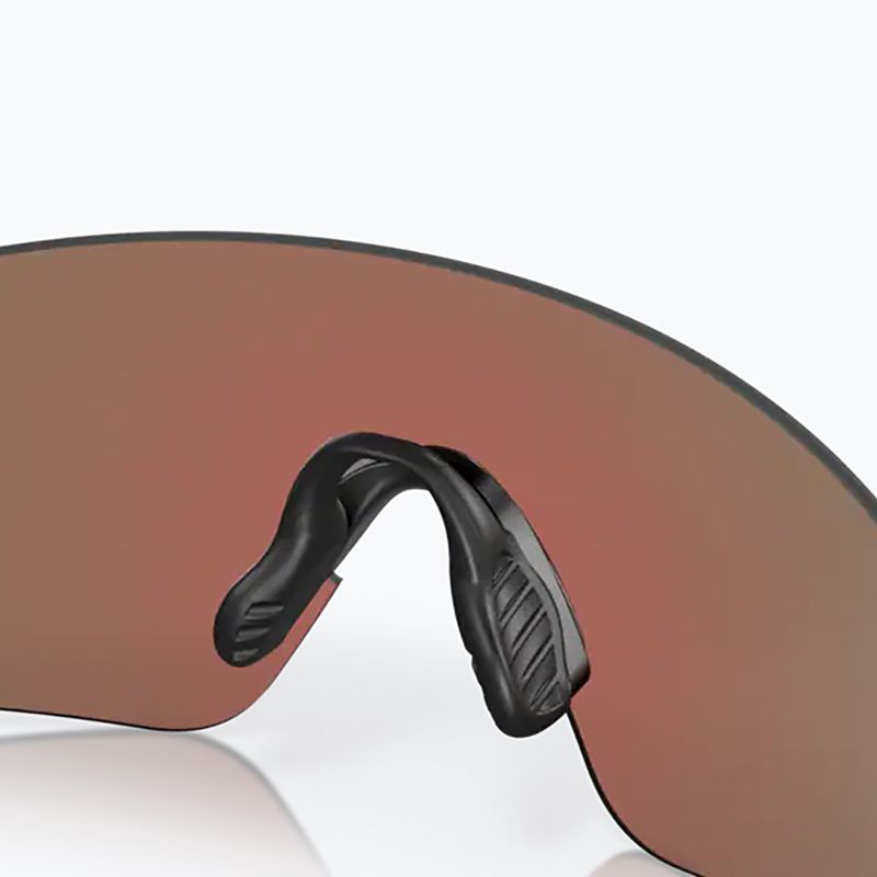 Ochelari de soare Oakley Evzero Blades negru mat/violet violet închis 12