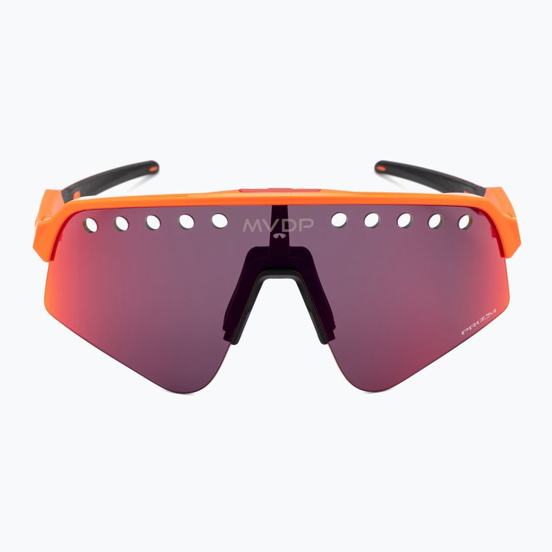 Ochelari de soare Oakley Sutro Lite Sweep Mathieu Van Der Poel orange sparkle/prizm road 3
