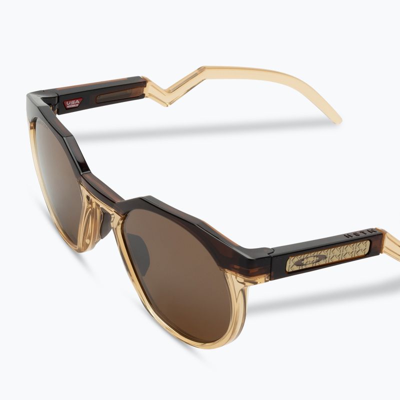 Ochelari de soare Oakley Hstn ambra închisă/curry deschis 5
