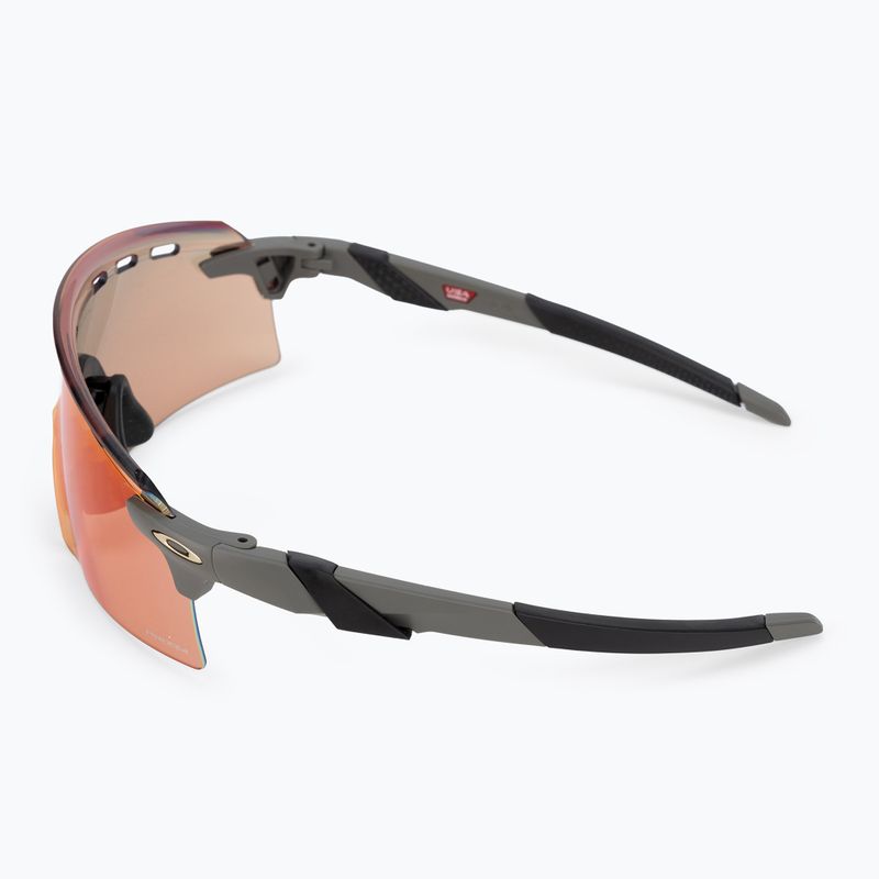 Ochelari de ciclism Oakley Encoder Strike Vented mat onyx/prizm trail torch 0OO9235 4