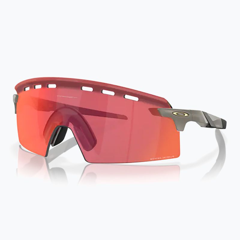 Ochelari de ciclism Oakley Encoder Strike Vented mat onyx/prizm trail torch 0OO9235 5