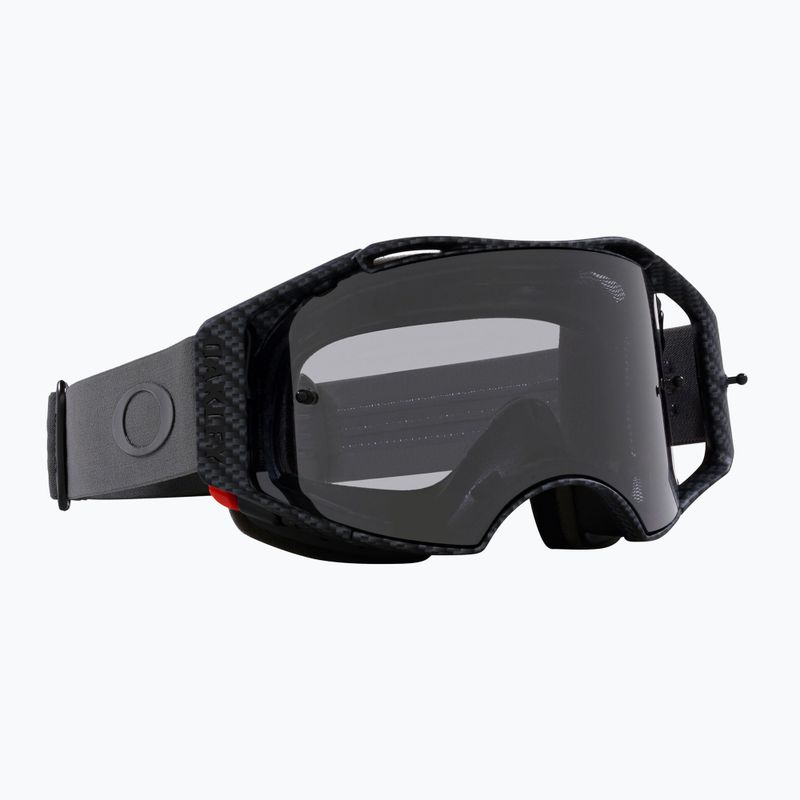 Ochelari de ciclism Oakley Airbrake MTB carbon fiber/light grey