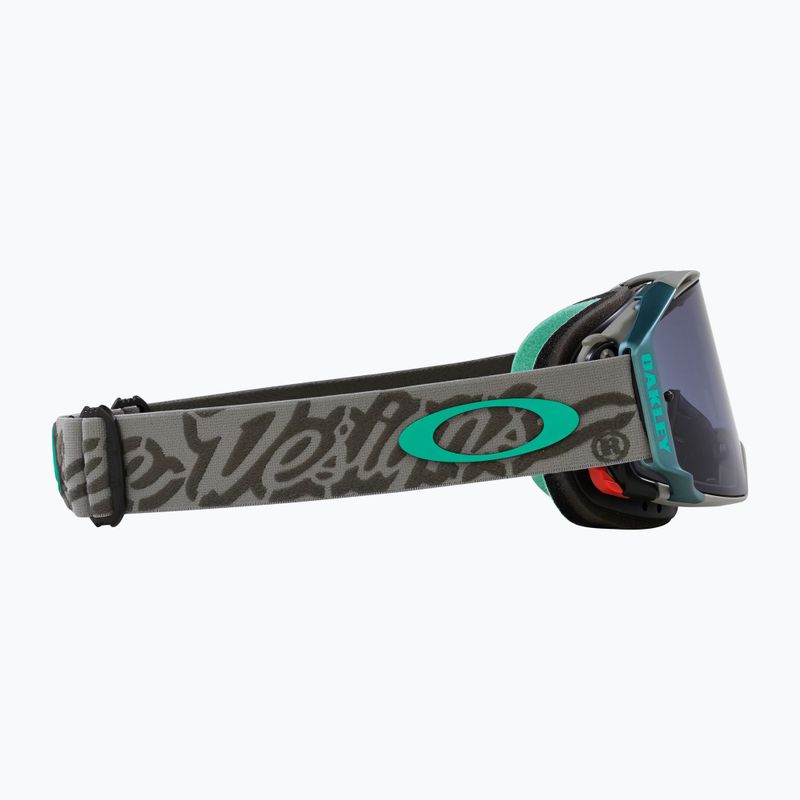 Ochelari de ciclism Oakley Airbrake MTB tld tactical green/light grey 2