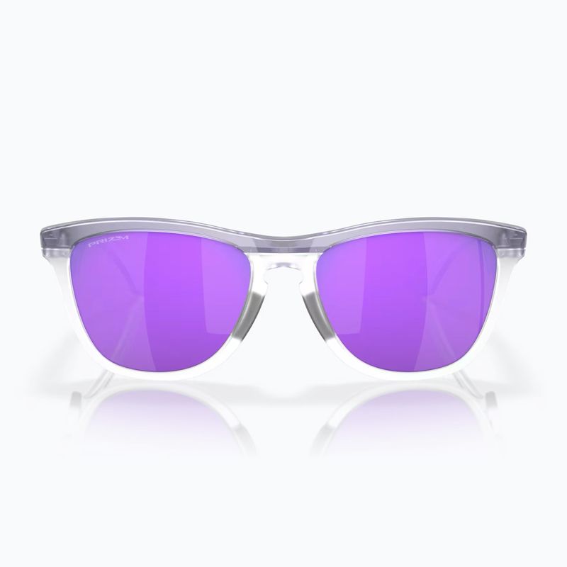 Ochelari de soare Oakley Frogskins Hybrid matte trans lilac/clear prizm violet 2