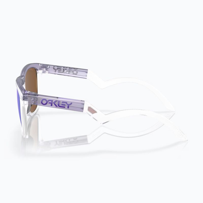 Ochelari de soare Oakley Frogskins Hybrid matte trans lilac/clear prizm violet 3