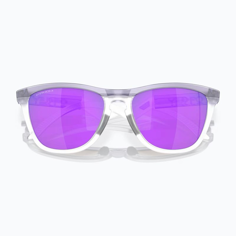 Ochelari de soare Oakley Frogskins Hybrid matte trans lilac/clear prizm violet 5