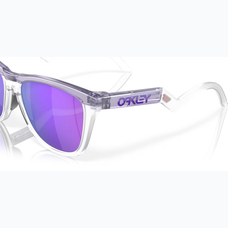 Ochelari de soare Oakley Frogskins Hybrid matte trans lilac/clear prizm violet 6