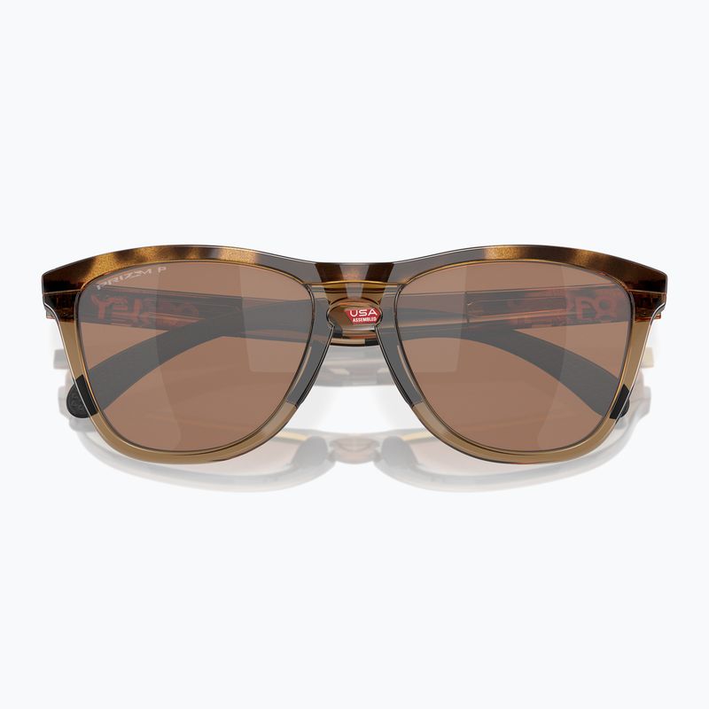 Ochelari de soare Oakley Frogskins Range brown tortoise/brown smoke 5