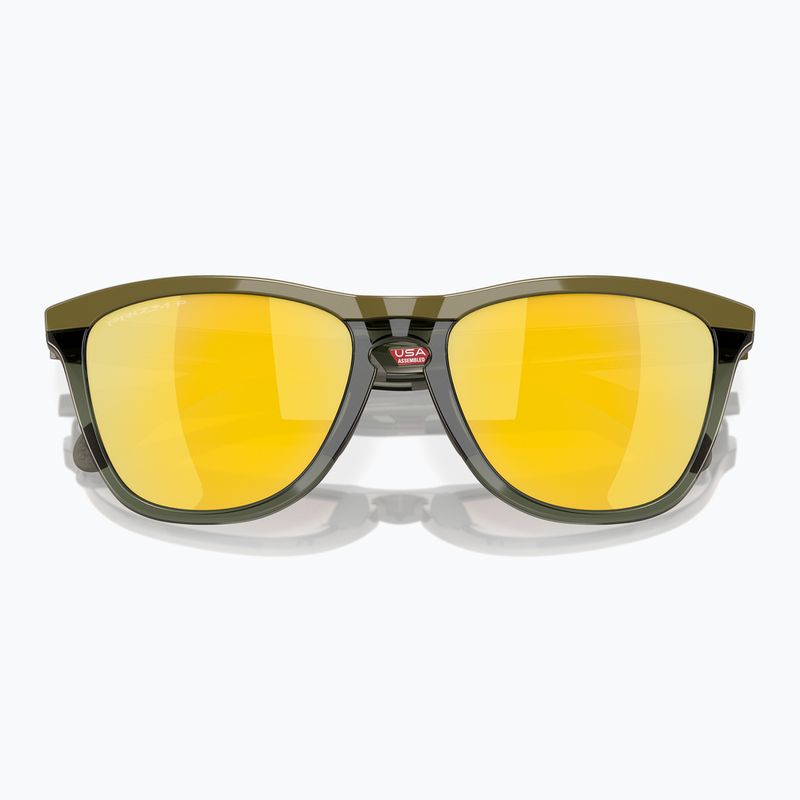 Ochelari de soare Oakley Frogskins Range dark brush/prizm 24k polarized 9