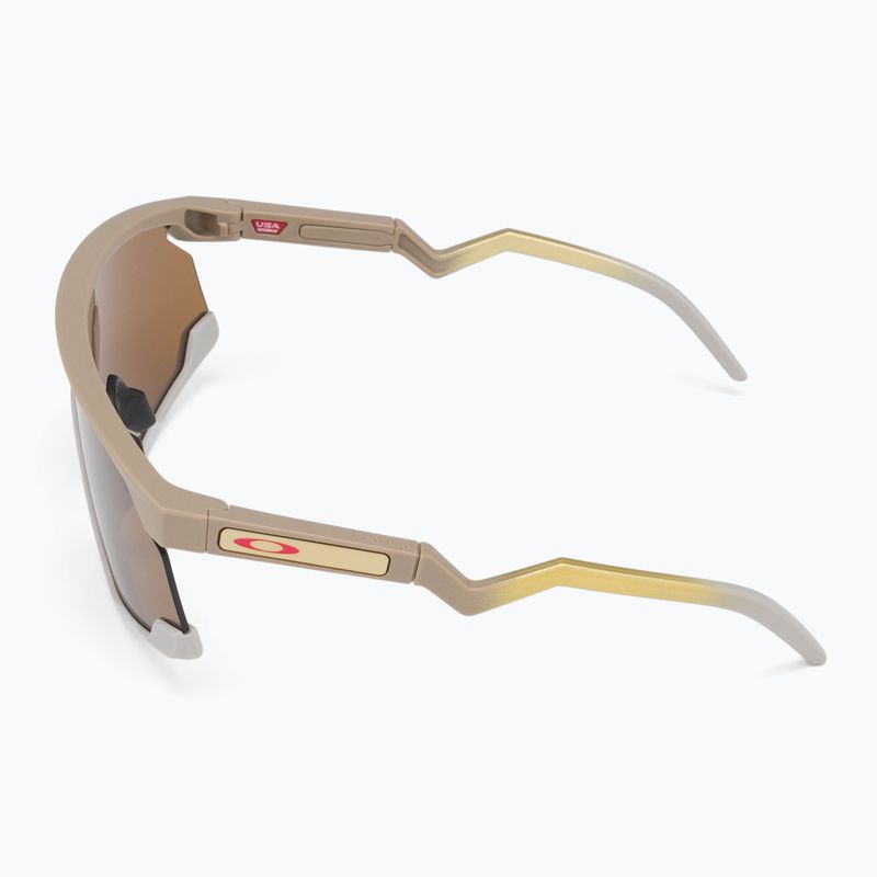 Ochelari de soare Oakley Bxtr Patrick Mahomes II matte terrain tan/prizm tungsten 4