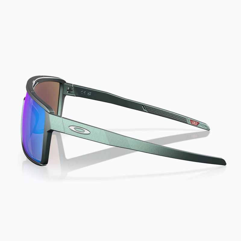 Ochelari de soare Oakley Castel matte silver/blue colorshift/prizm sapphire 3