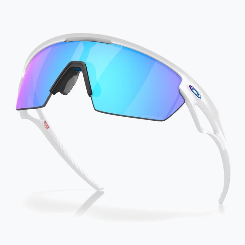 Ochelari de soare Oakley Sphaera matte white/prizm sapphire polarized 4