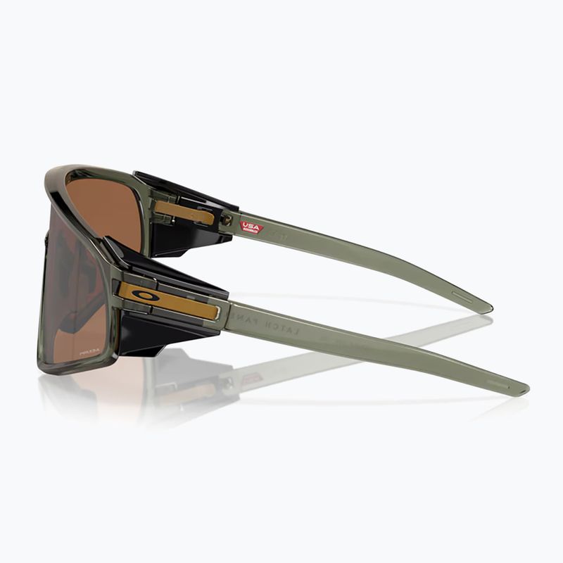 Ochelari de soare Oakley Latch Panel olive ink/prizm tungsten 4