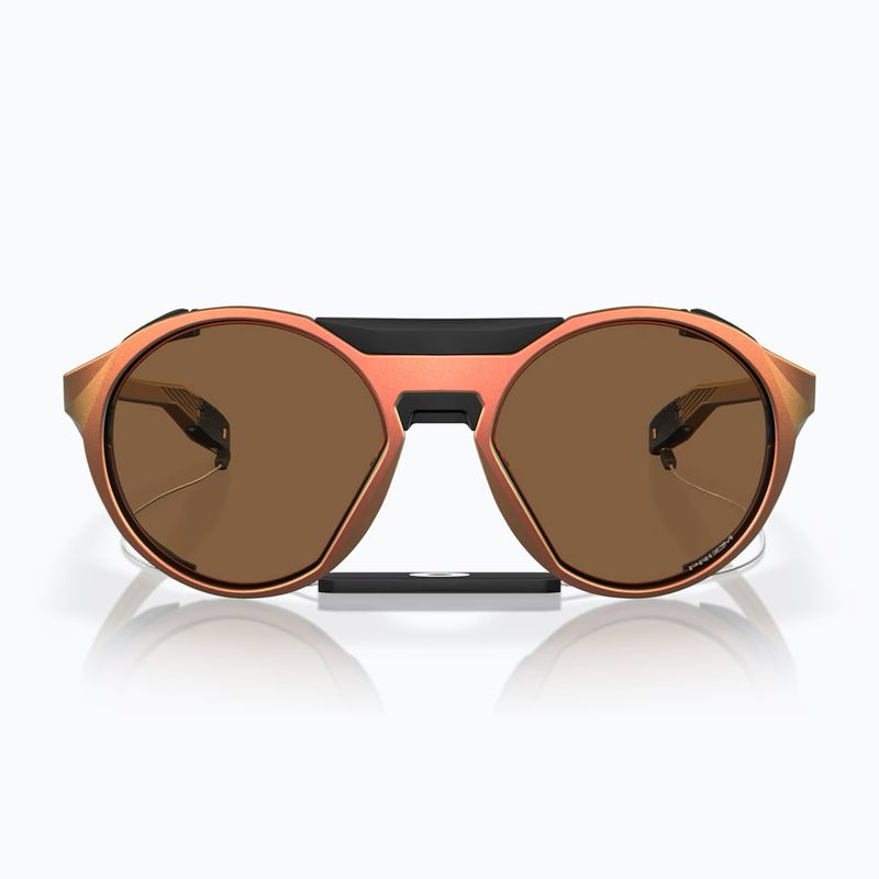 Ochelari de soare Oakley Clifden matte red gold colorshift/prizm bronze 2