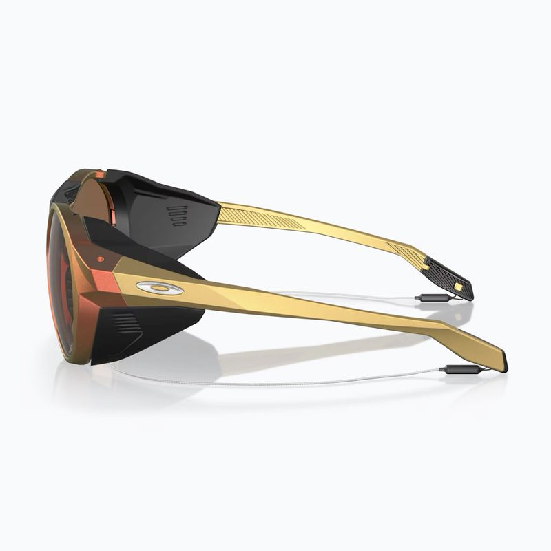 Ochelari de soare Oakley Clifden matte red gold colorshift/prizm bronze 3
