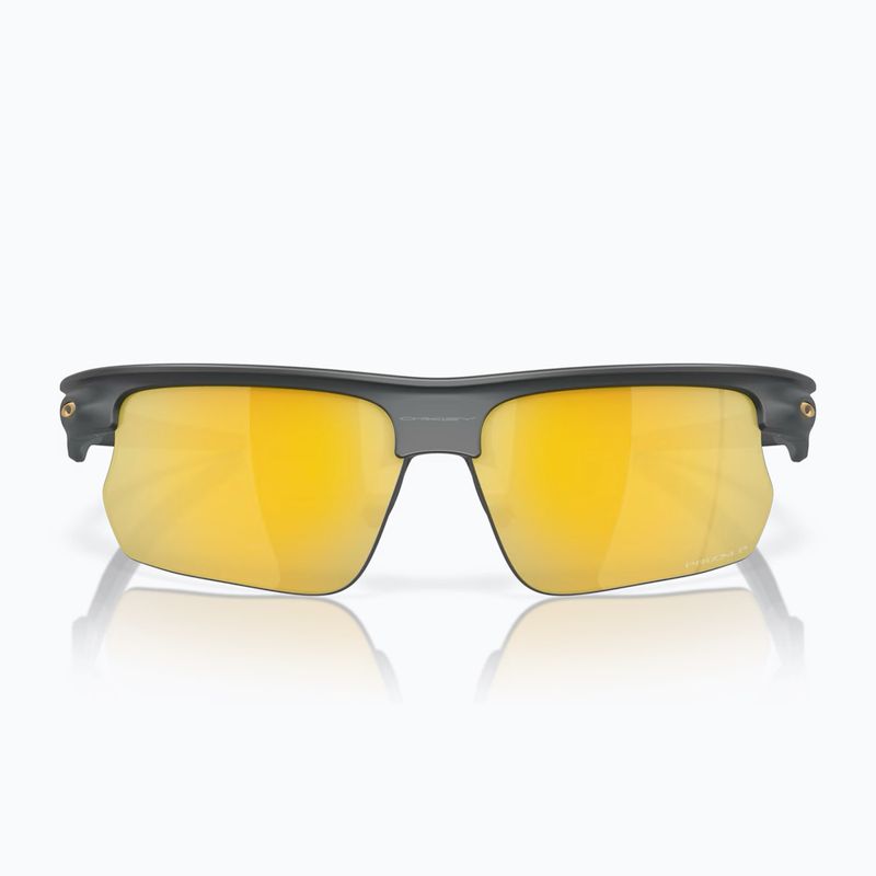 Ochelari de soare Oakley Bisphaera matte carbon/prizm 24k polarized 3