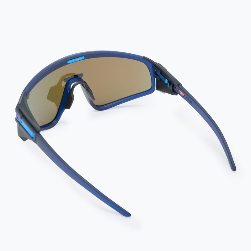 Ochelari de soare Oakley Latch Panel matte trans navy/prizm sapphire 2