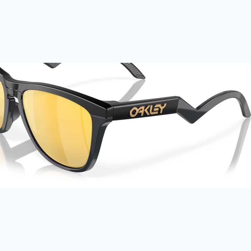 Ochelari de soare Oakley Frogskins Hybrid matte black/prizm 24k polar 6