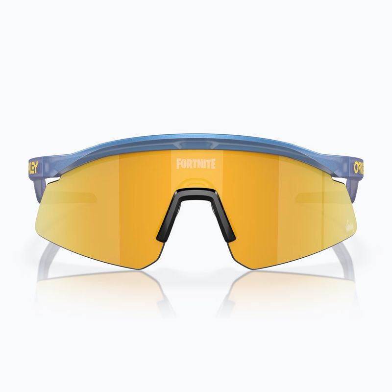 Ochelari de soare Oakley Hydra Fortnite matte cyan blue/clear shift prizm 24k 3