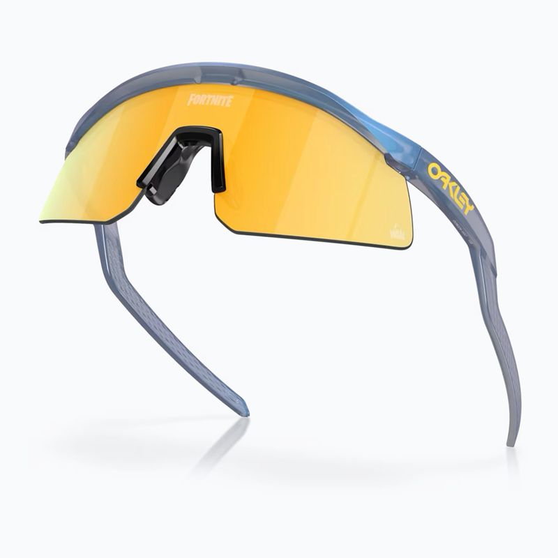 Ochelari de soare Oakley Hydra Fortnite matte cyan blue/clear shift prizm 24k 5