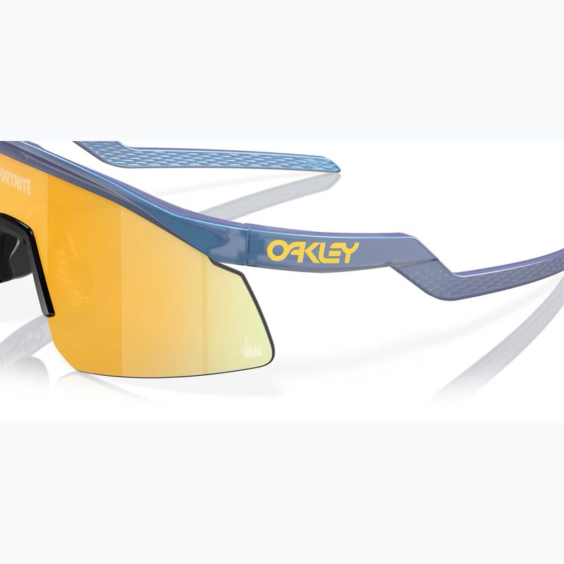 Ochelari de soare Oakley Hydra Fortnite matte cyan blue/clear shift prizm 24k 7