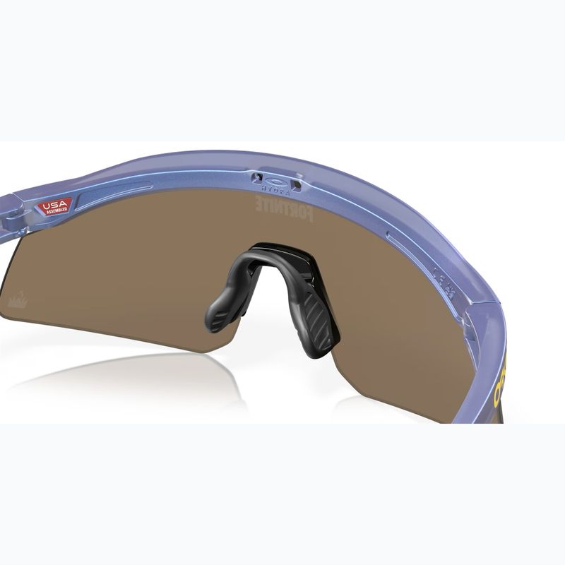 Ochelari de soare Oakley Hydra Fortnite matte cyan blue/clear shift prizm 24k 8