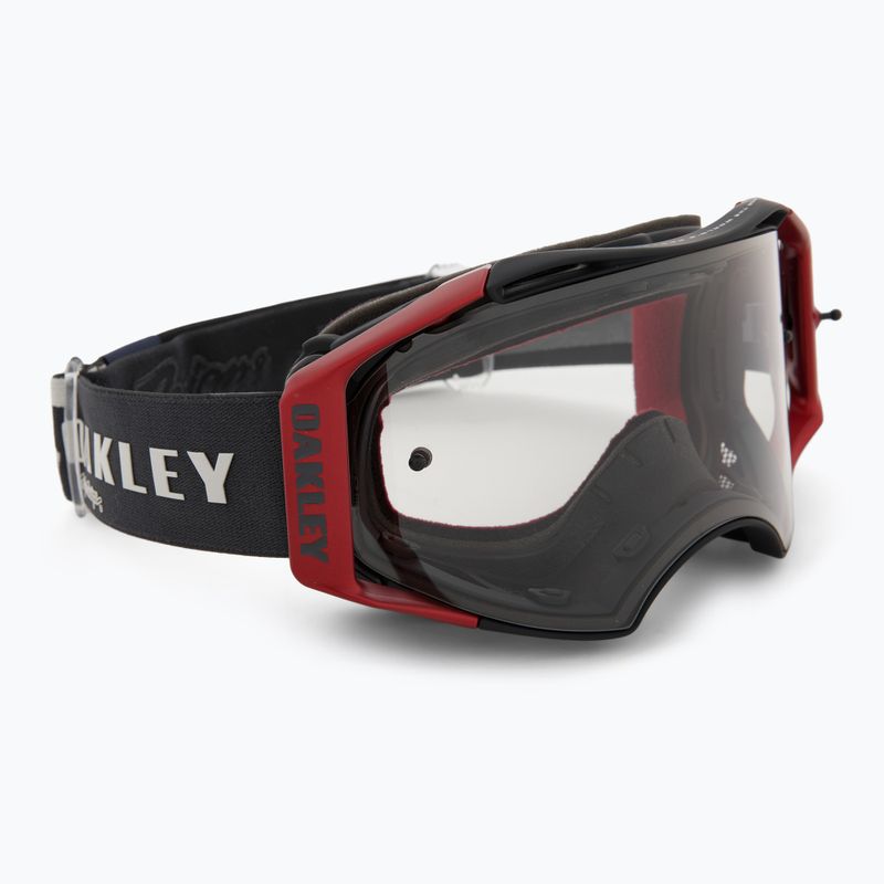 Ochelari de ciclism Oakley Airbrake MTB Troy Lee Designs rwb stars/clear