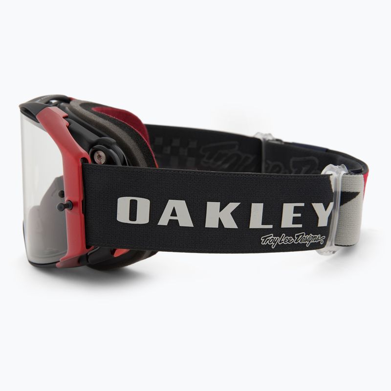 Ochelari de ciclism Oakley Airbrake MTB Troy Lee Designs rwb stars/clear 4