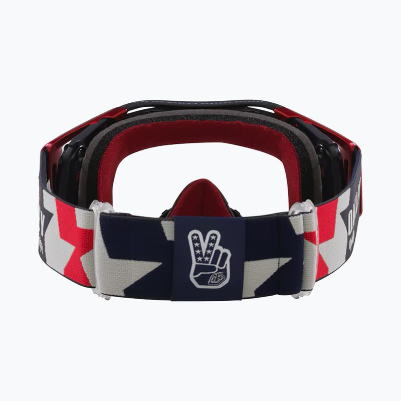 Ochelari de ciclism Oakley Airbrake MTB Troy Lee Designs rwb stars/clear 3