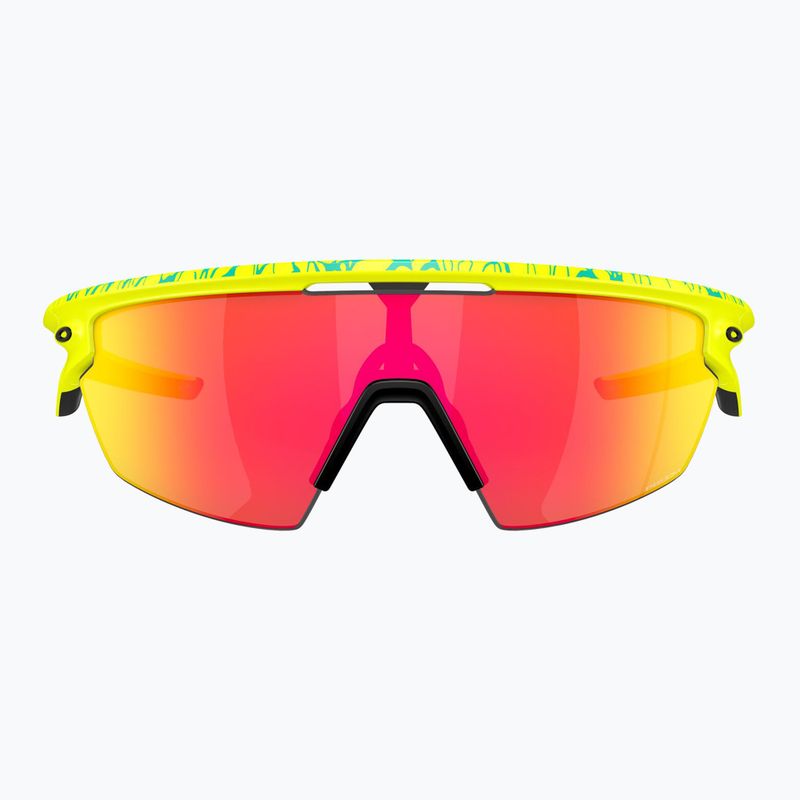 Ochelari de soare Oakley Sphaera matte tenball yellow/clst neuron/prizm ruby 2