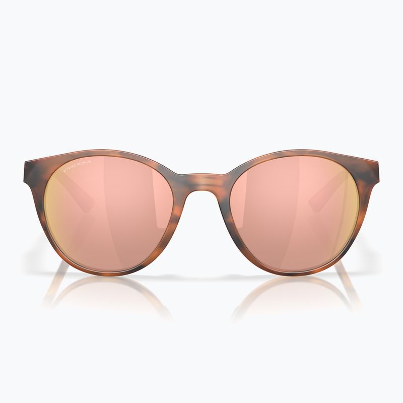 Ochelari de soare Oakley Spindrift matte ginger tortoise/prizm rose gold 2
