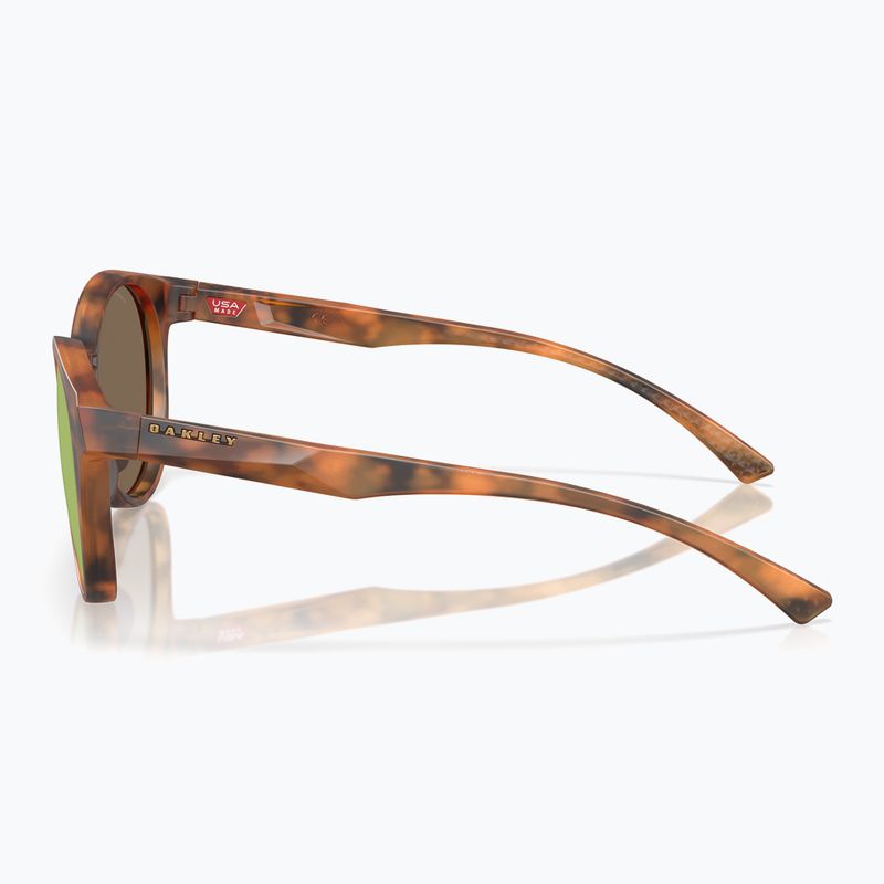 Ochelari de soare Oakley Spindrift matte ginger tortoise/prizm rose gold 3