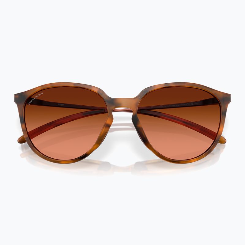 Ochelari de soare Oakley Sielo matte ginger tortoise/prizm brown gradient 5