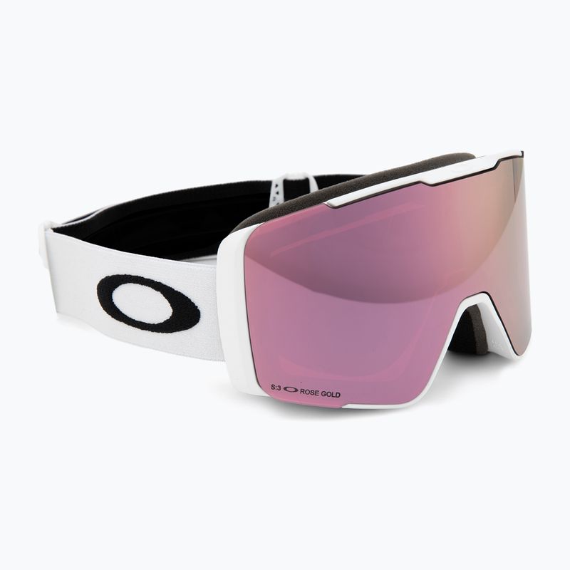 Ochelari de schi  Oakley Line Miner Pro M matte white/prizm rose/prizm sapphire 2