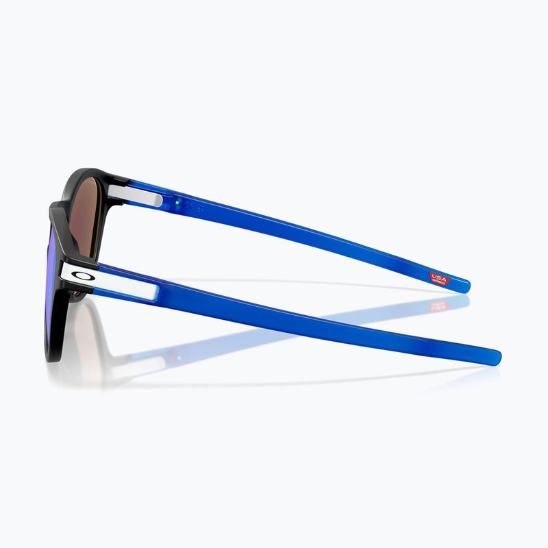 Ochelari de soare Oakley Latch matte black/prizm sapphire 6