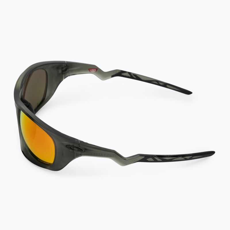 Ochelari de soare Oakley Lateralis matte olive ink/prizm grey 4