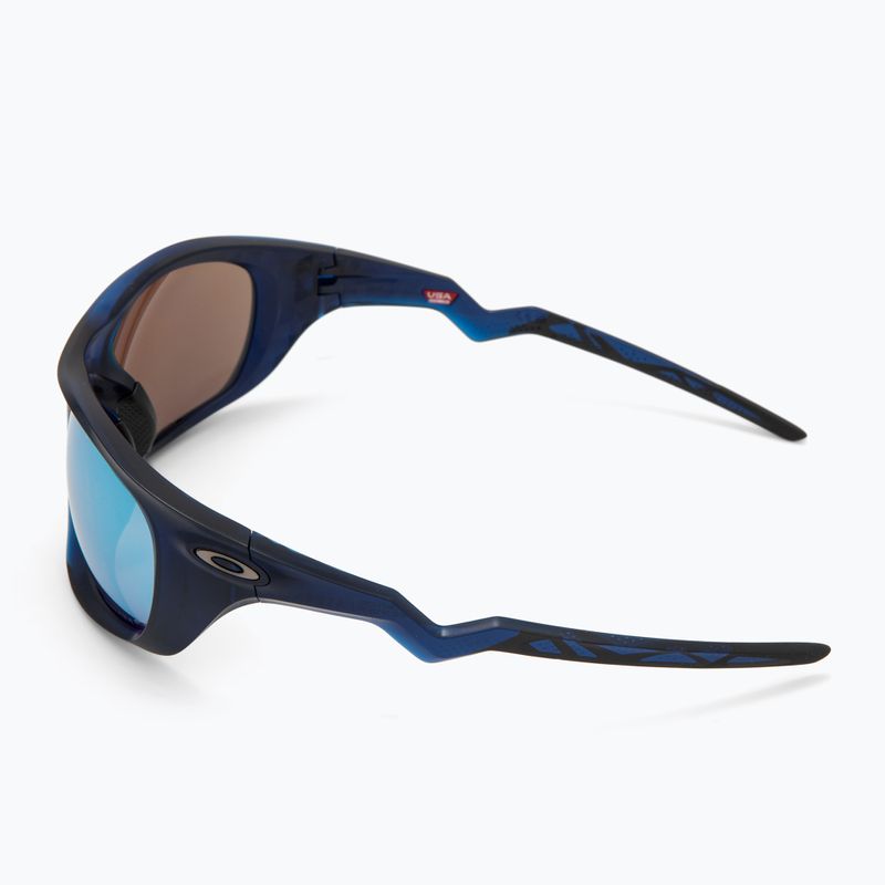Ochelari de soare Oakley Lateralis matte trans blue/prizm deep water polarized 4