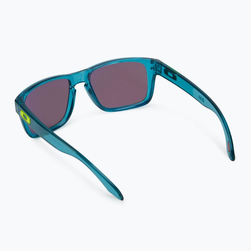 Ochelari de soare pentru copii Oakley Holbrook XXS transparent arctic surf/prizm violet 2