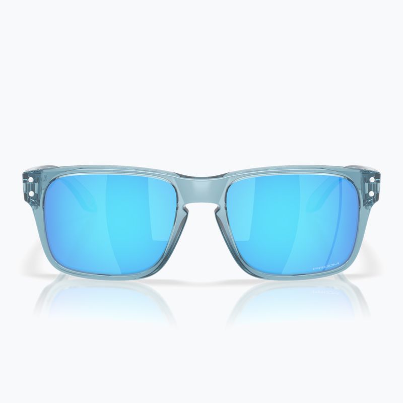 Ochelari de soare pentru copii Oakley Holbrook XXS transparent stonewash/prizm sapphire 2